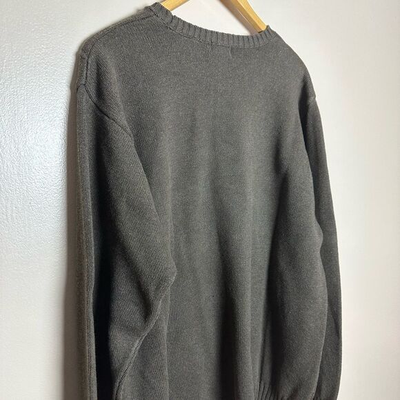 CLEARANCE! Men’s Brown Izod Diamond Pattern Sweater Size XL EUC - Picture 4 of 5